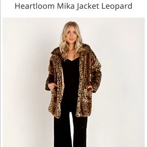 Heartloom Leopard Faux Fur